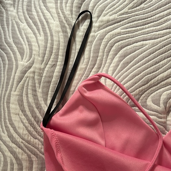 Pink classy dress/romper - Picture 7 of 8